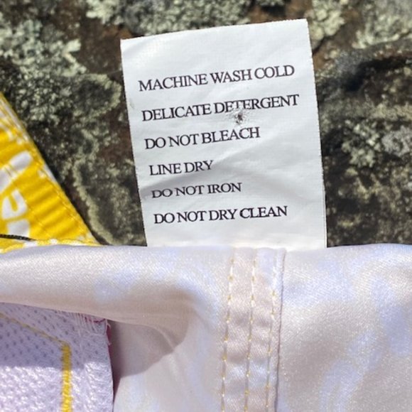 JETPILOT Boardshorts sz 5 bright yellow EUC - Picture 11 of 11